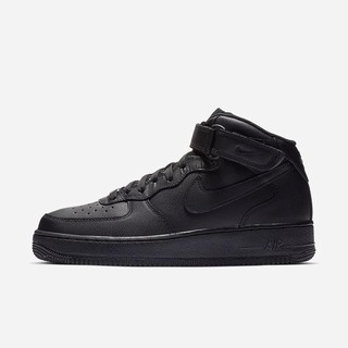 Pantofi Casual Nike Air Force 1 Mid '07 Barbati Negrii | SGCT-05836